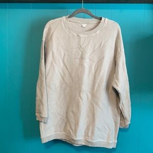 Aerie Ribbed Oversized Crewneck